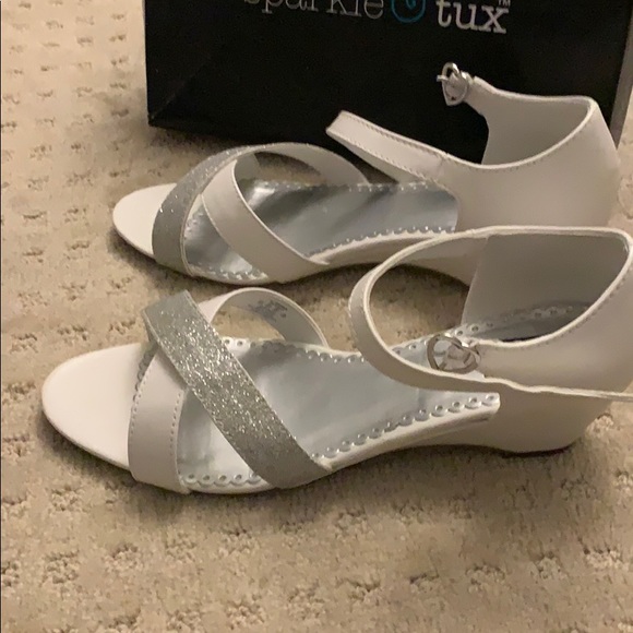 Sparkle & Tux white slight wedge - Picture 2 of 8
